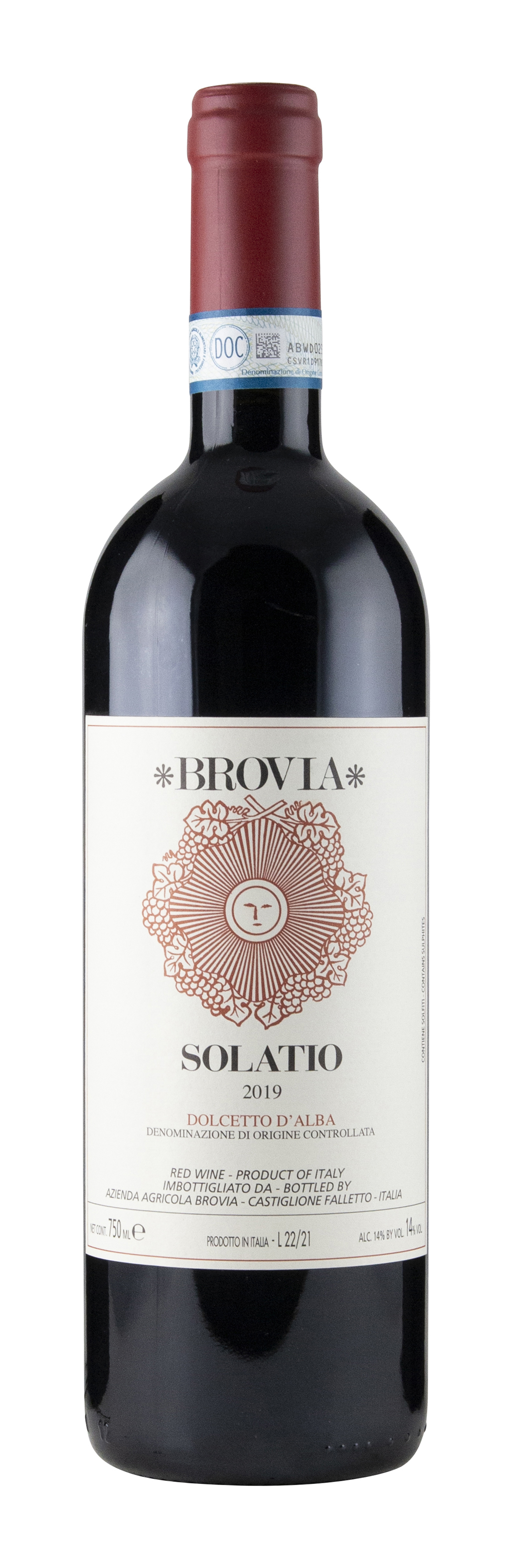Brovia Solatio Dolcetto d'Alba 2019